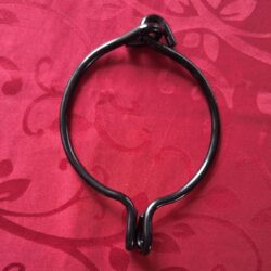 Handsmitt halsband i rundstål, 8mm